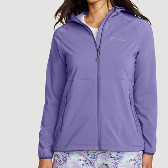 Eddie Bauer Women's Purple lightweight Water Repellent Ski Jacket - Picture 1 of 16